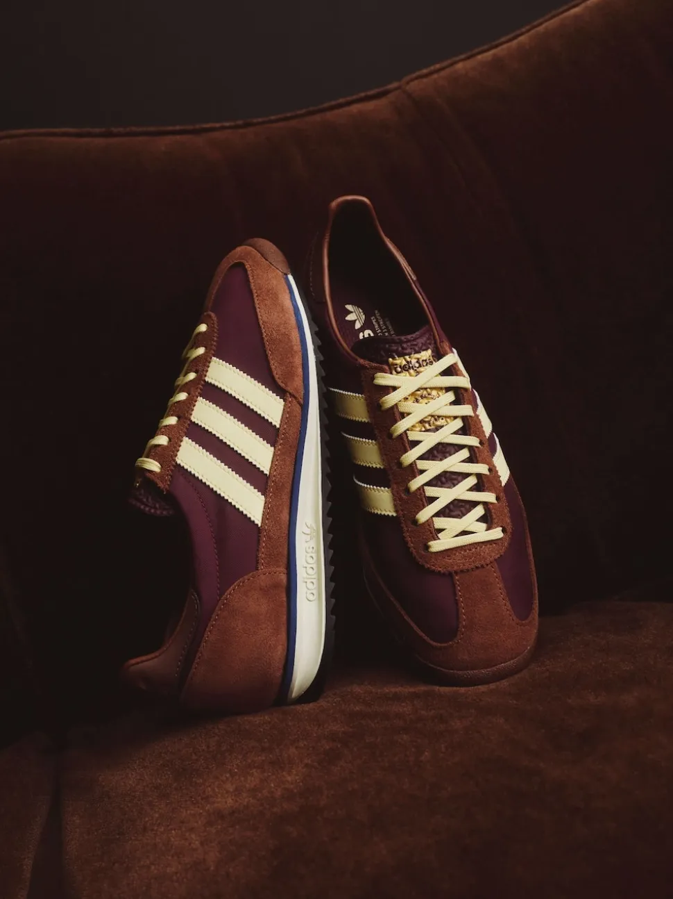 adidas Originals Brown SL 72 OG Trainers