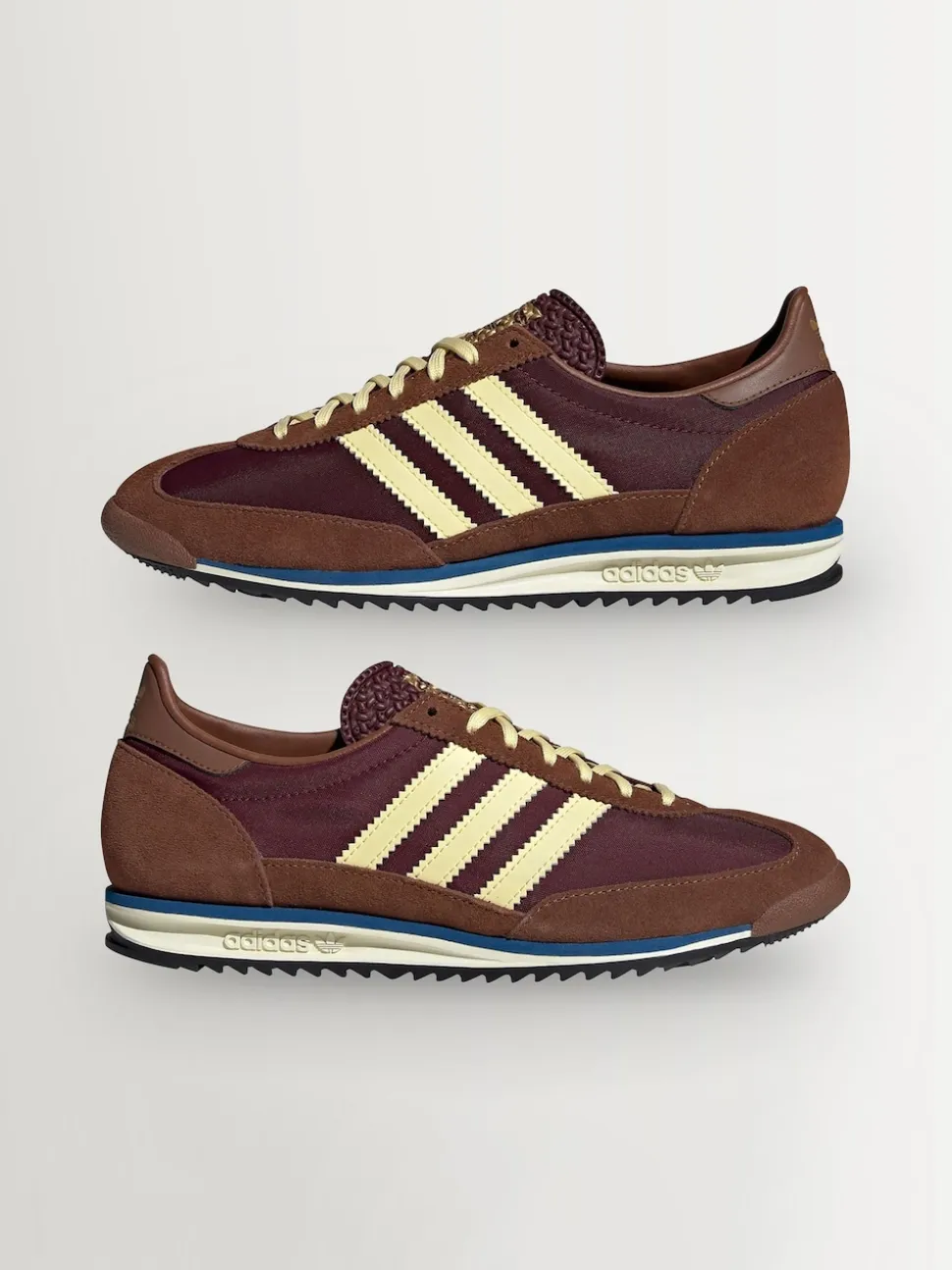 adidas Originals Brown SL 72 OG Trainers