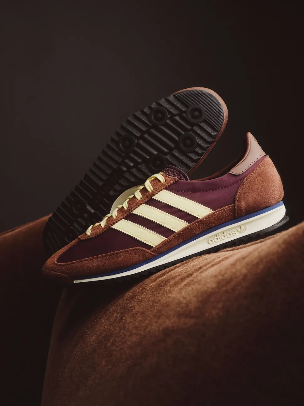 adidas Originals Brown SL 72 OG Trainers