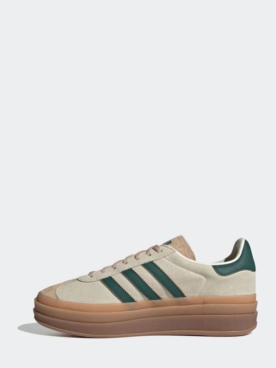 adidas Originals Brown/Green Gazelle Bold W Trainers