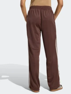 adidas Originals Brown/White Firebird Loose Track Pant Trousers