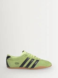 adidas Originals Green/Black Tokyo Trainers