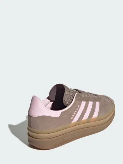 adidas Originals Light Brown Gazelle Bold W Trainers