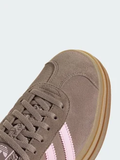 adidas Originals Light Brown Gazelle Bold W Trainers