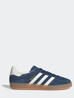 adidas Originals Navy/White Gazelle Indoor Trainers