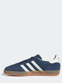adidas Originals Navy/White Gazelle Indoor Trainers