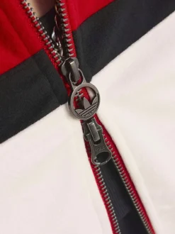 adidas Originals Red Blocking Regular Fit Track Jacket