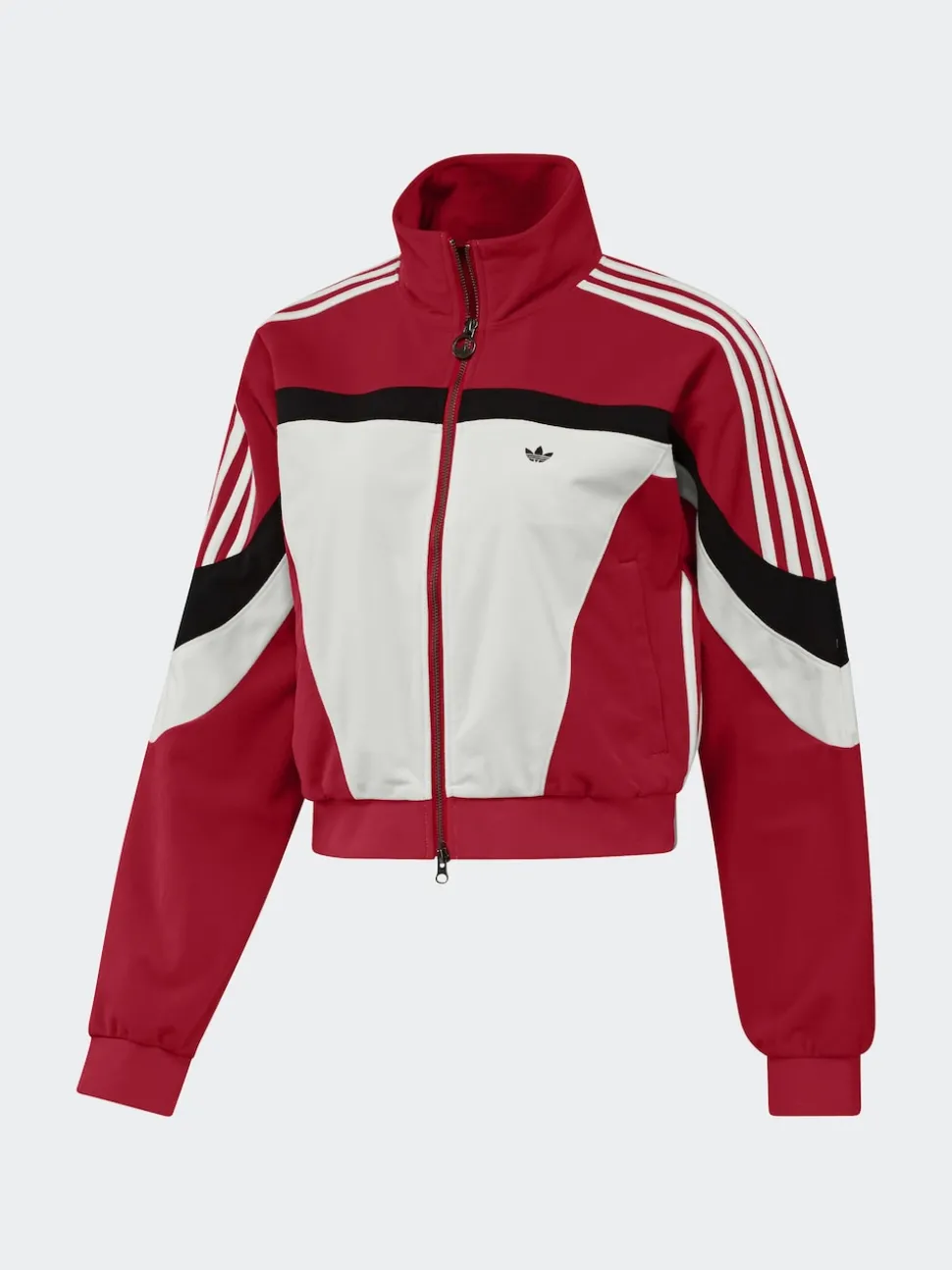 adidas Originals Red Blocking Regular Fit Track Jacket