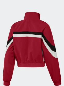 adidas Originals Red Blocking Regular Fit Track Jacket