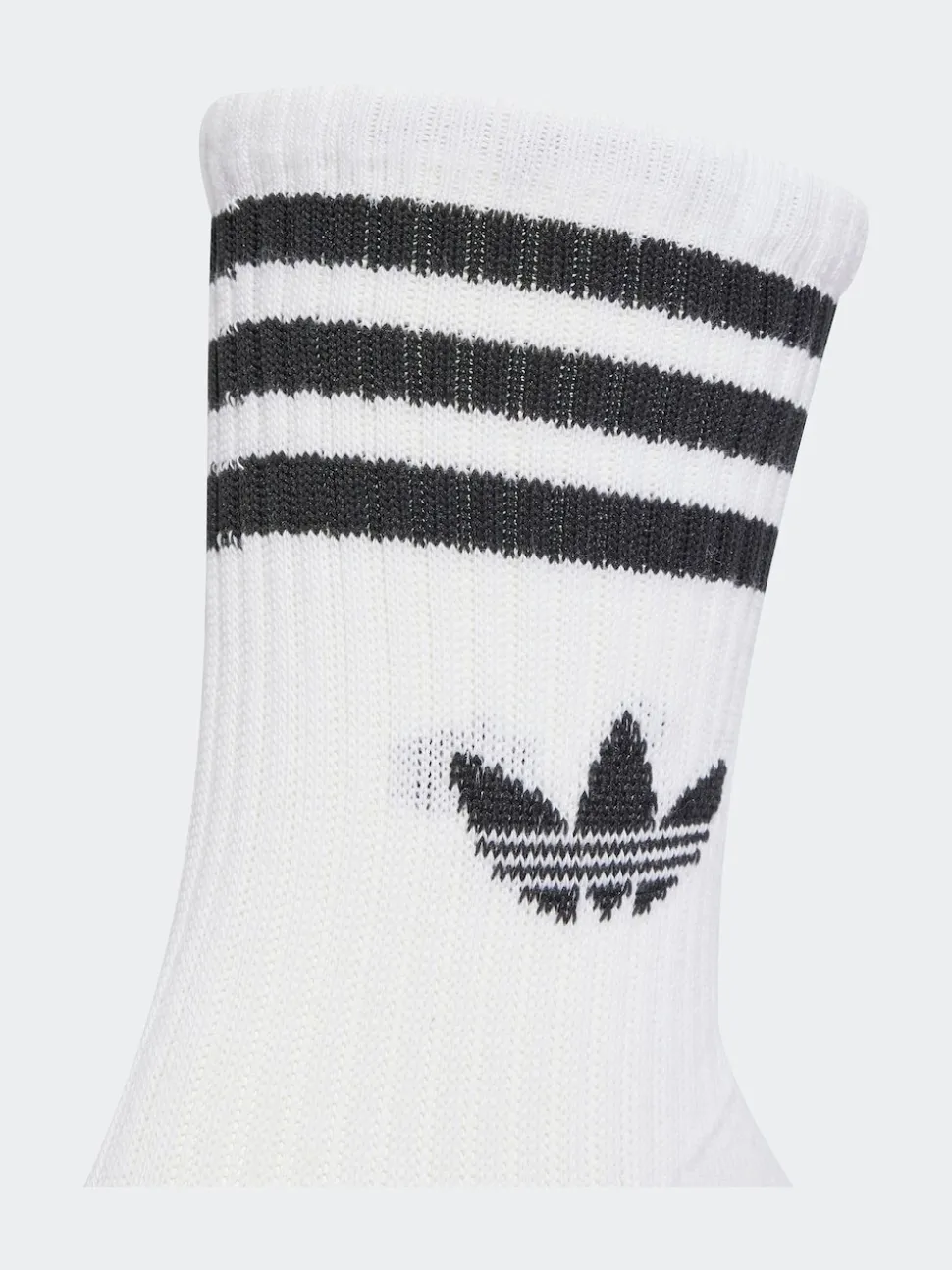 adidas Originals White 6 Pack Crew Socks 6 Pack