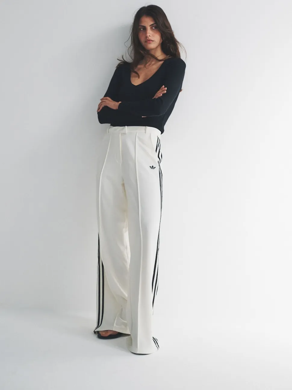 adidas Originals White Manager Tailored Trousers