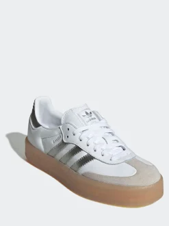 adidas Originals White/Cream Sambae W Trainers