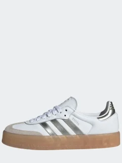 adidas Originals White/Cream Sambae W Trainers