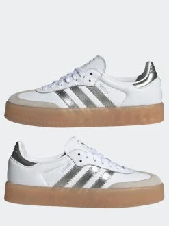 adidas Originals White/Cream Sambae W Trainers