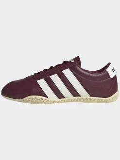adidas Red/White Grand Court Lo Trainers