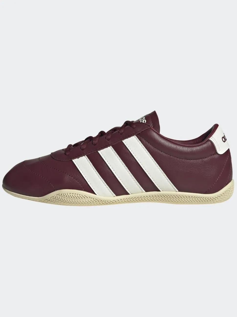adidas Red/White Grand Court Lo Trainers