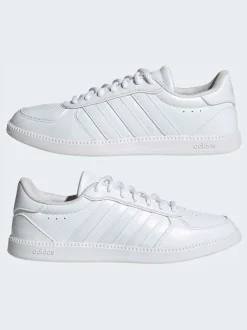 adidas White Breaknet Sleek Trainers