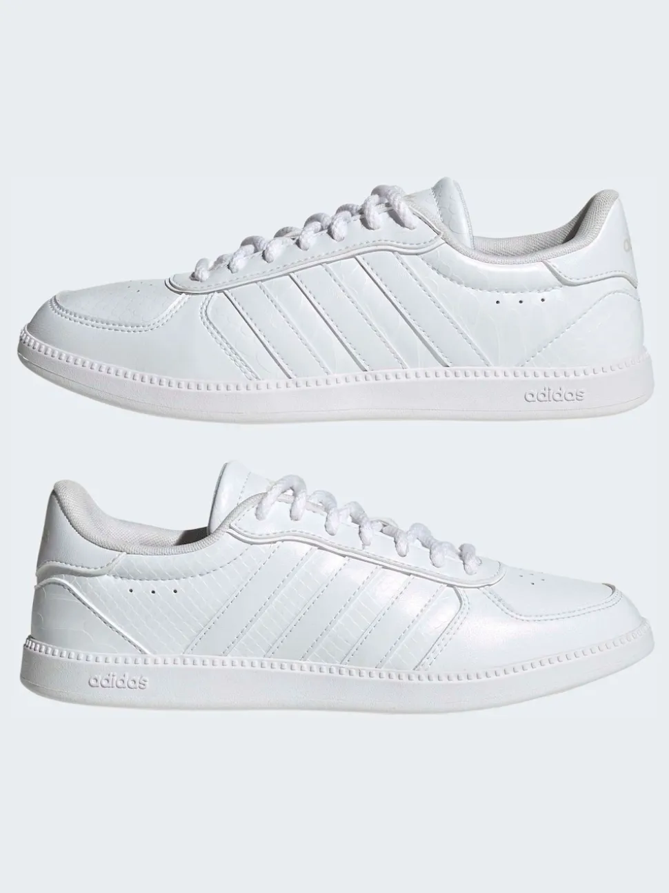 adidas White Breaknet Sleek Trainers