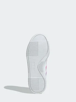 adidas White Off Courtblock Bold Trainers