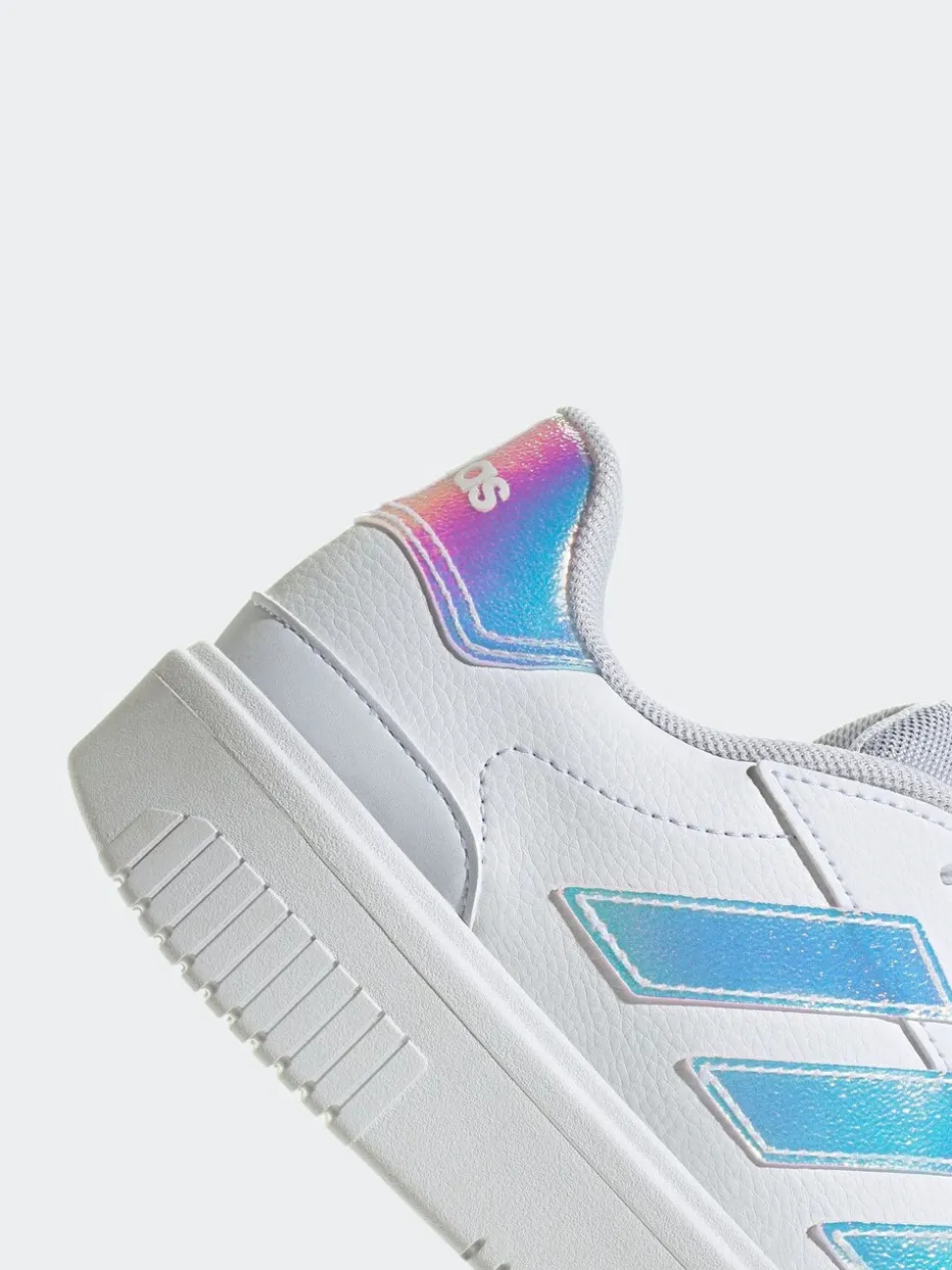 adidas White Off Courtblock Bold Trainers