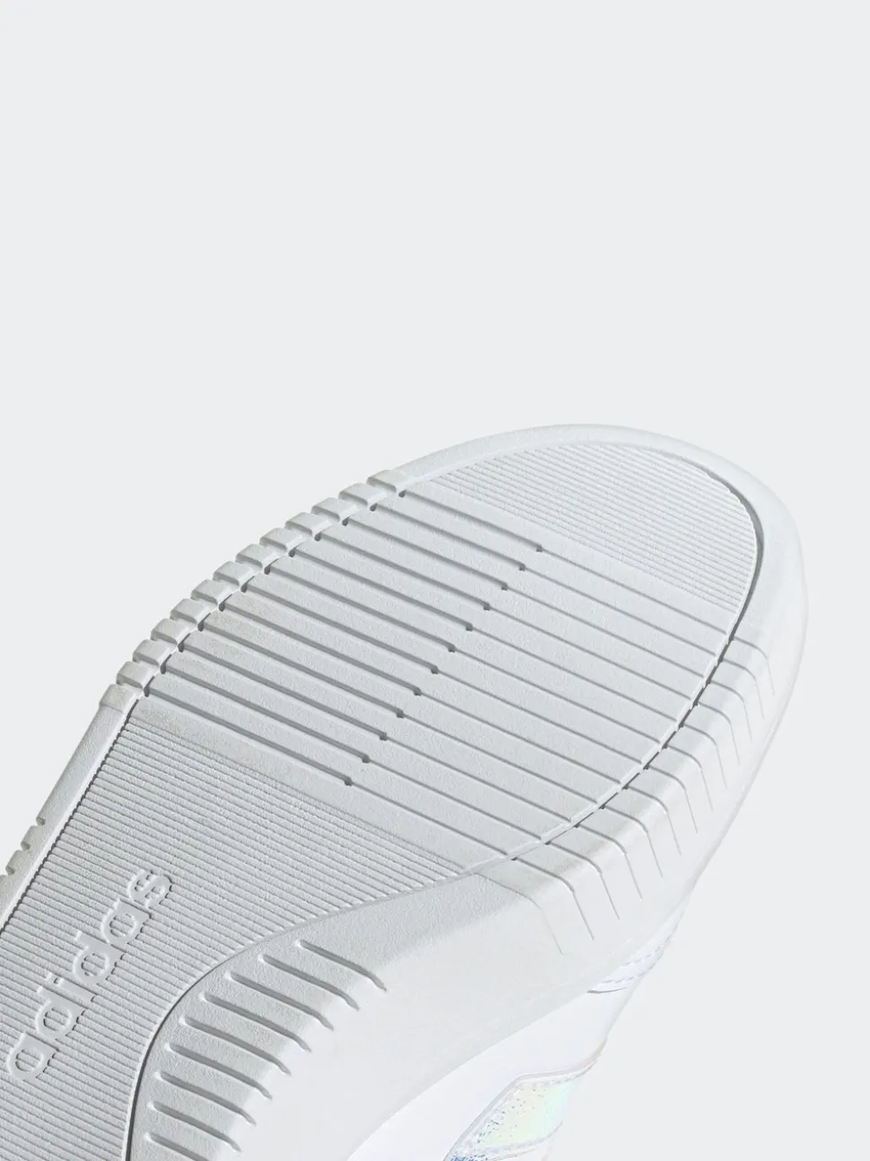 adidas White Off Courtblock Bold Trainers