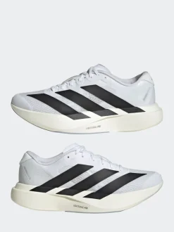 adidas White/Black Adizero Evo Sl Running Trainers