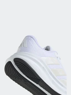 adidas White/Cream Galaxy 7 Trainers