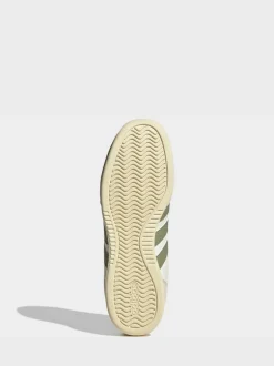 adidas White/Green Barreda Lo Trainers