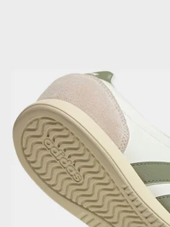 adidas White/Green Barreda Lo Trainers