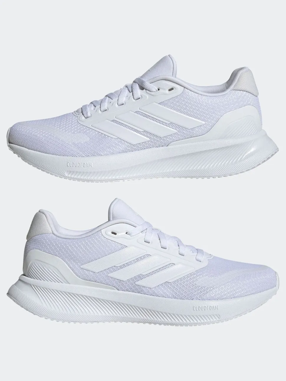 adidas White/Grey Grand Court Trainers