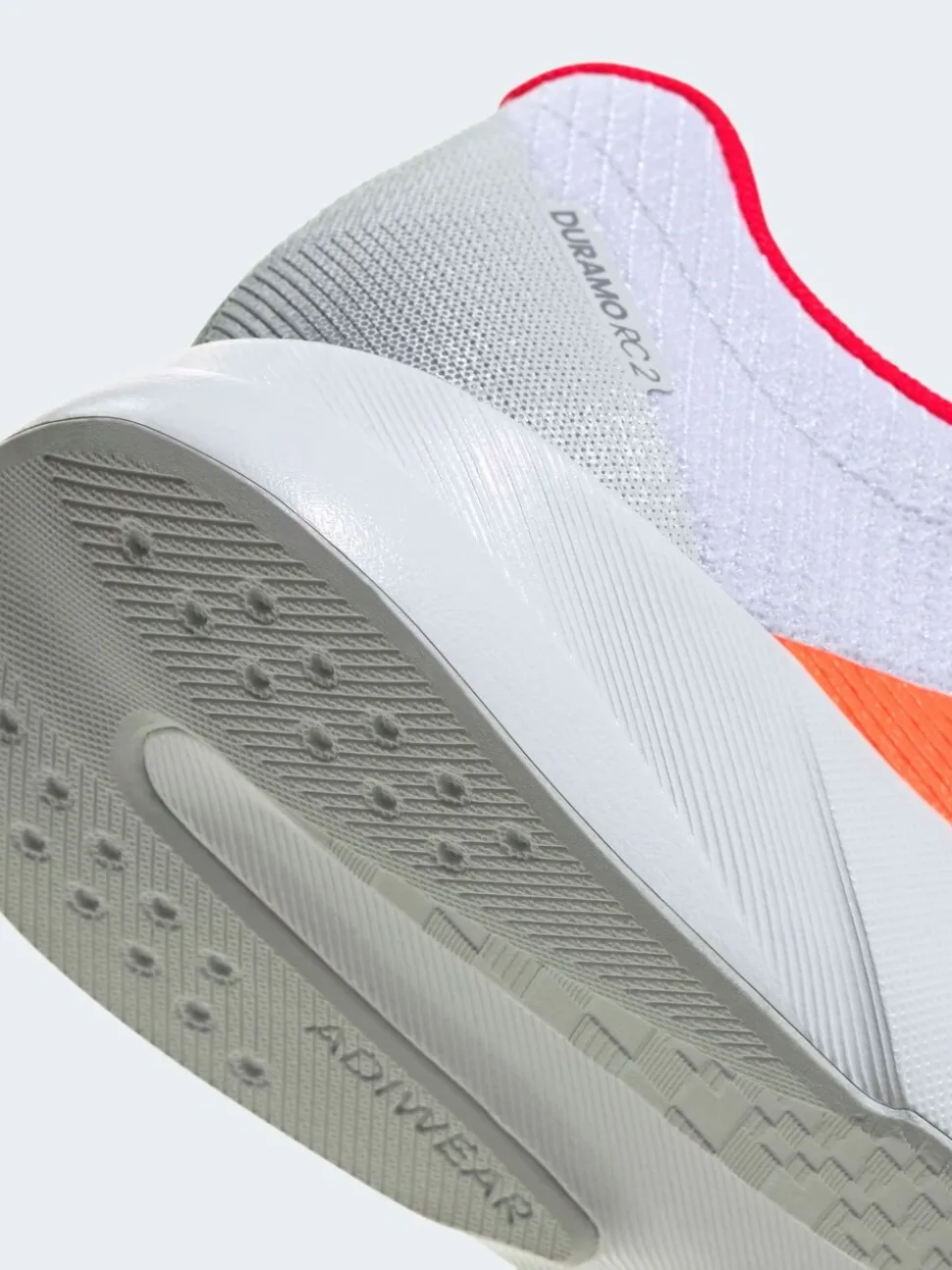 adidas White/Orange Duramo RC2 W Trainers