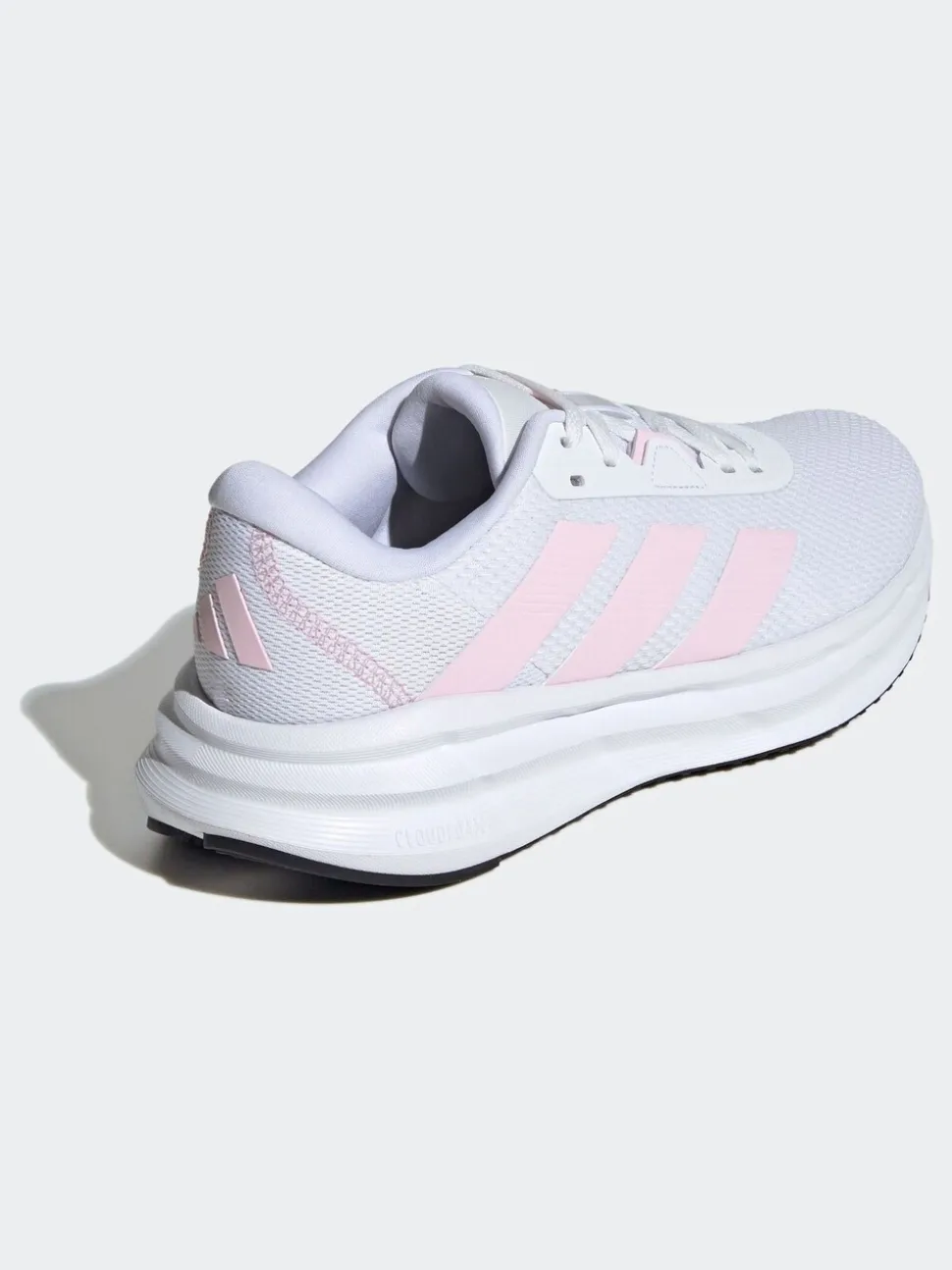 adidas White/Pink Galaxy 7 Trainers