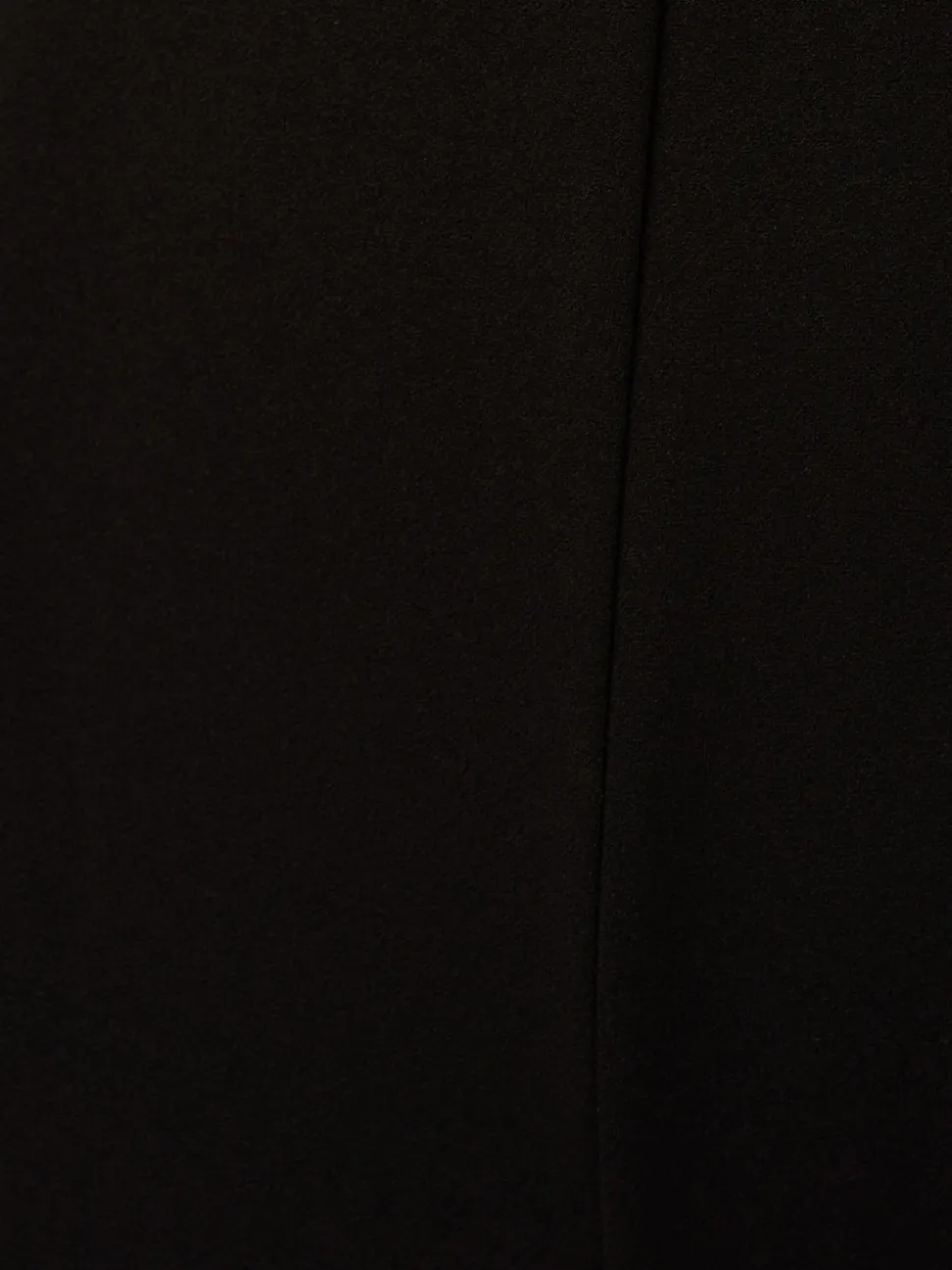 Adrianna Papell Black Crepe Tuxedo Jumpsuit