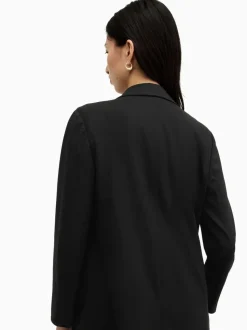 AllSaints Black Aleida Blazer