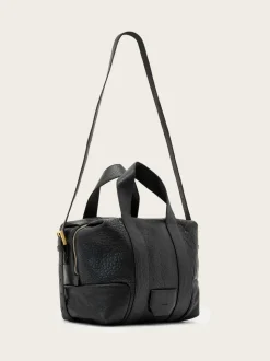 AllSaints Black Ares G Compact Cross-Body Bag