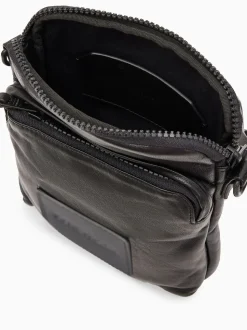 AllSaints Black Falcon Pouch
