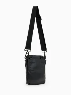 AllSaints Black Falcon Pouch