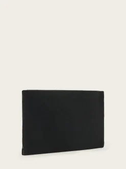 AllSaints Black Izzy Heart Clutch