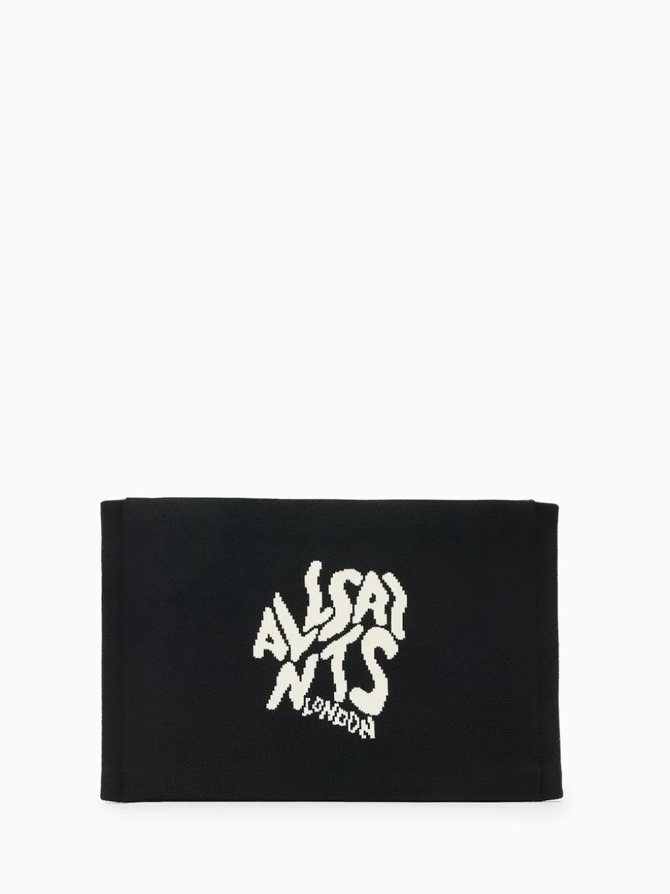 AllSaints Black Izzy Orlando Clutch