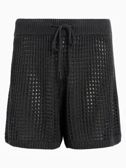AllSaints Black Paloma Shorts