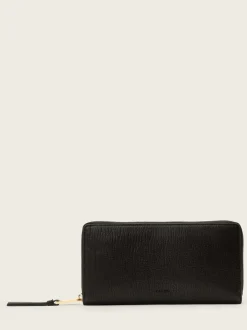 AllSaints Black Travel Purse