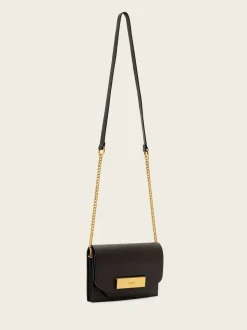 AllSaints Brown Etta Clutch