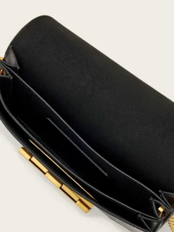 AllSaints Brown Etta Clutch