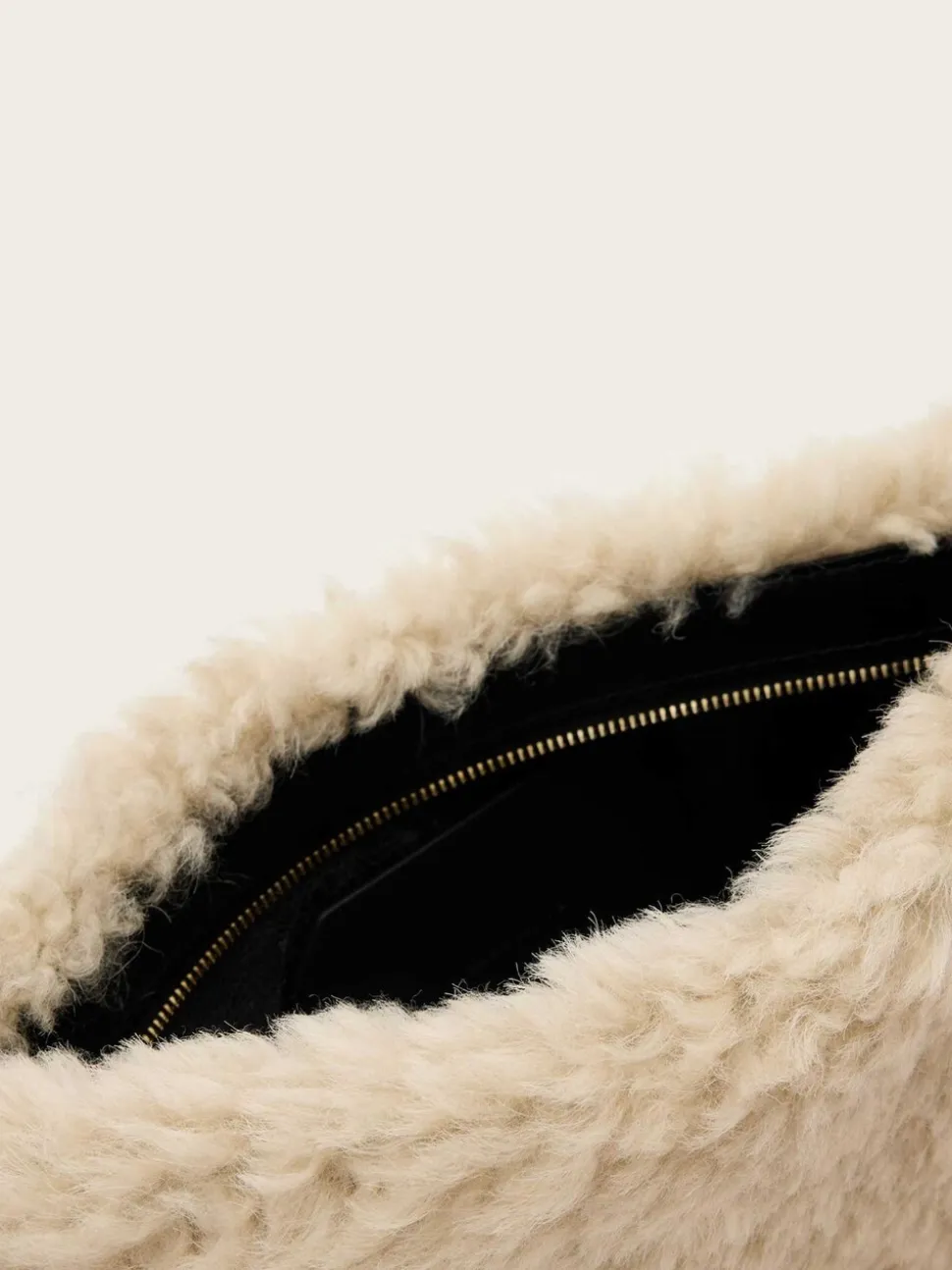 AllSaints Cream Bettina Song Clutch