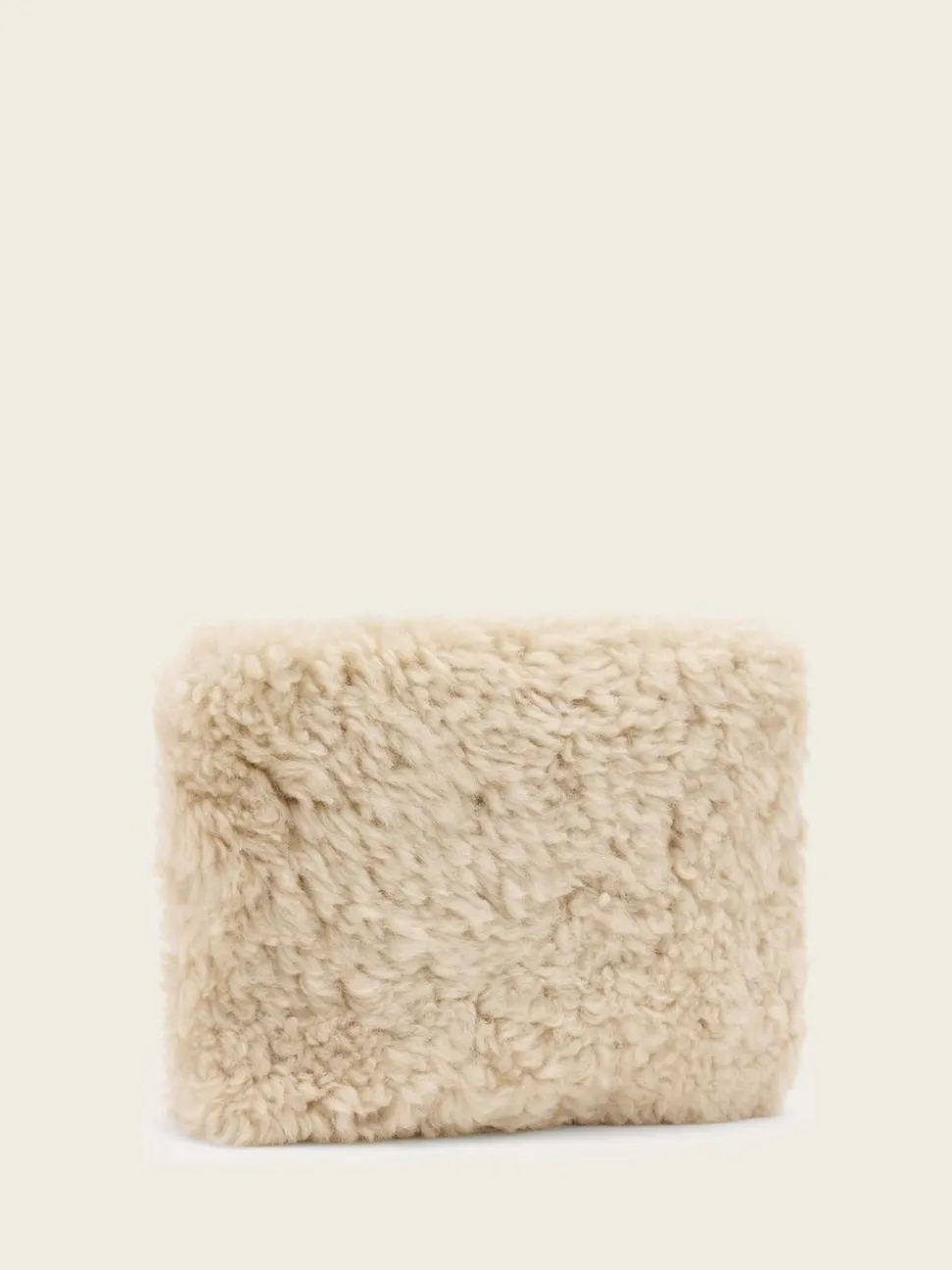 AllSaints Cream Bettina Song Clutch