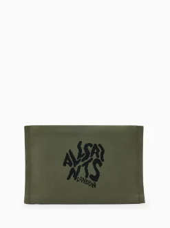 AllSaints Green Izzy Orlando Clutch