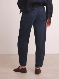 Anthology By JD Williams Blue Premium Barrel Leg Jeans
