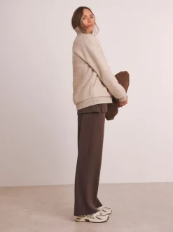 Anthology By JD Williams Brown Premium Wide Leg Joggers