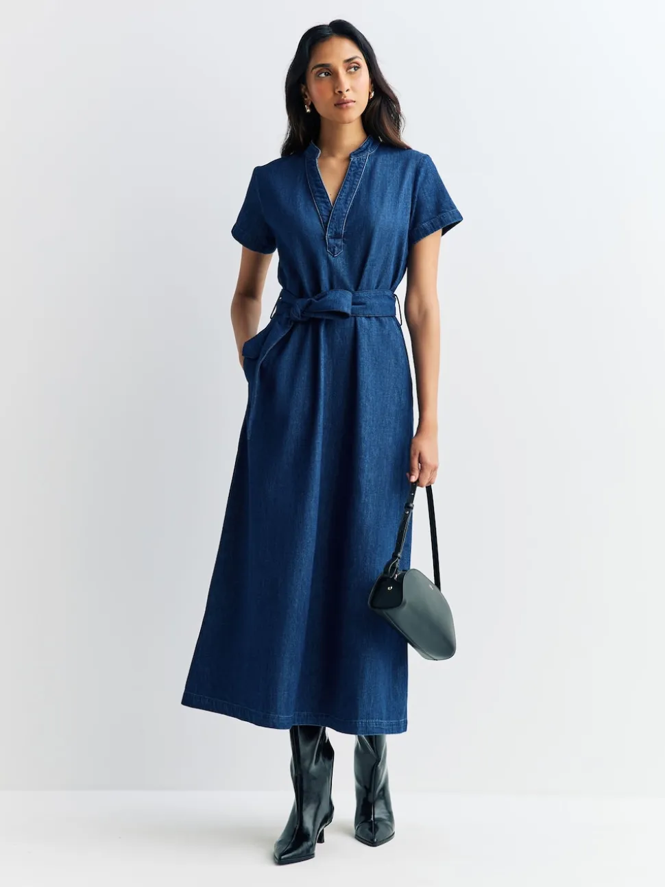 A.P.C. Blue Annelie Dress