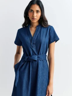 A.P.C. Blue Annelie Dress
